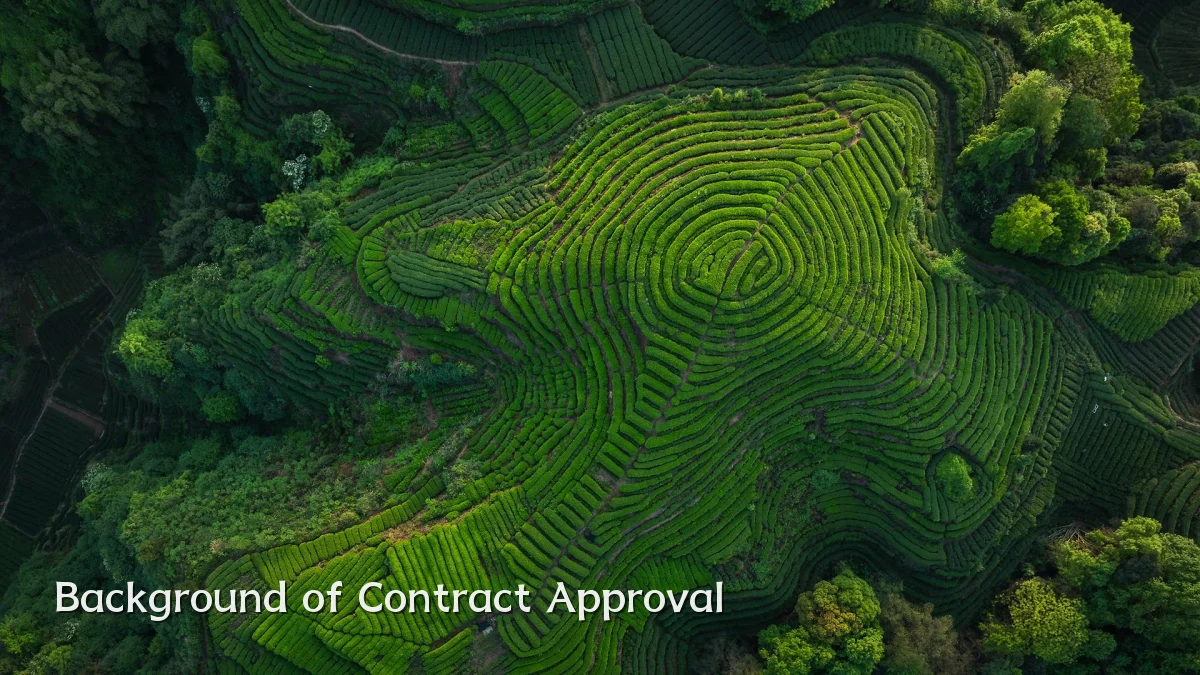 Background of Contract Approval