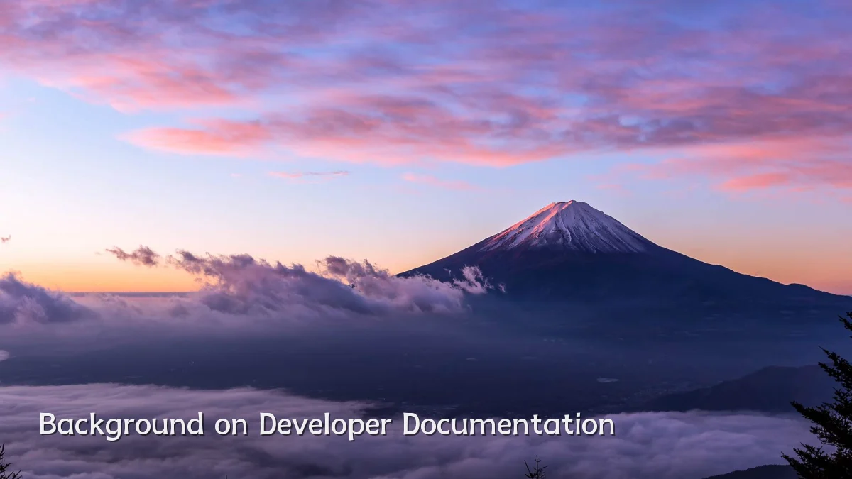 Background on Developer Documentation